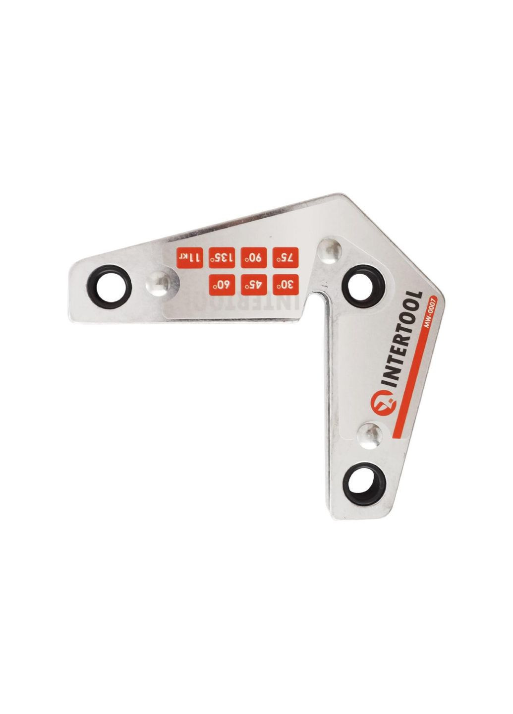 Магнитный держатель для сварки 11 кг угольник для металла Intertool (333945511)
