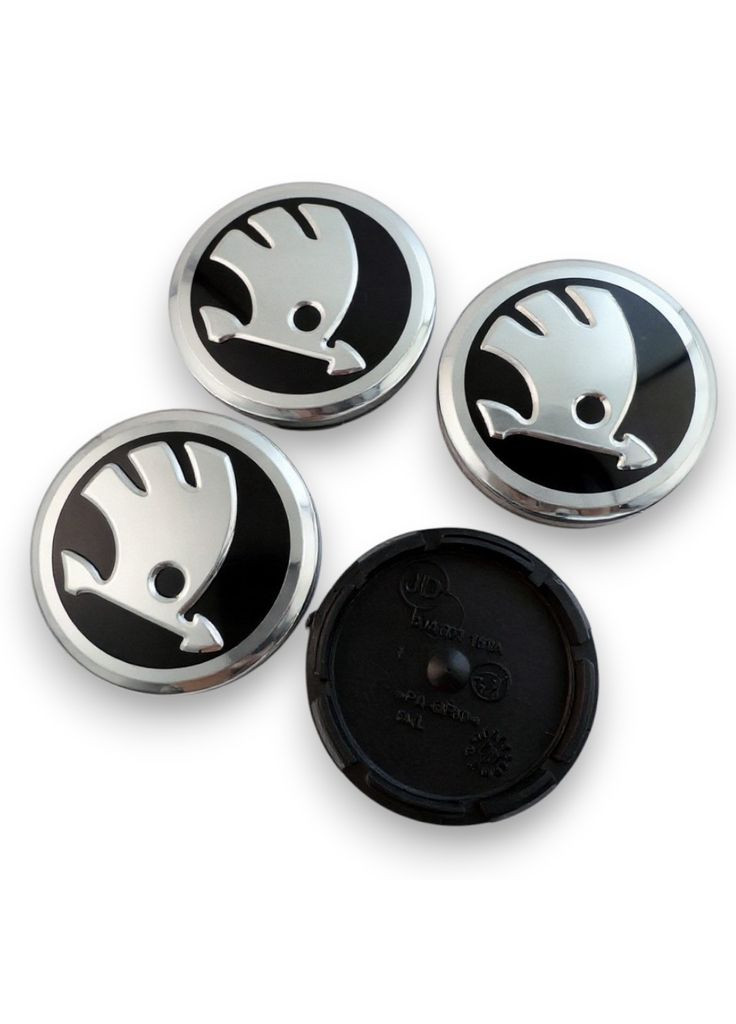 Колпачки в диски 56/52 заглушка для дисков Шкода (4 шт.) No Brand (364958936)