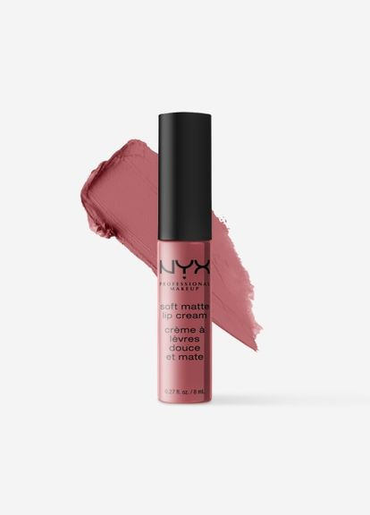 Матова помада-крем Soft Matte Lip Cream (8 мл) Beijing (SMLC64) NYX Professional Makeup (322210958)