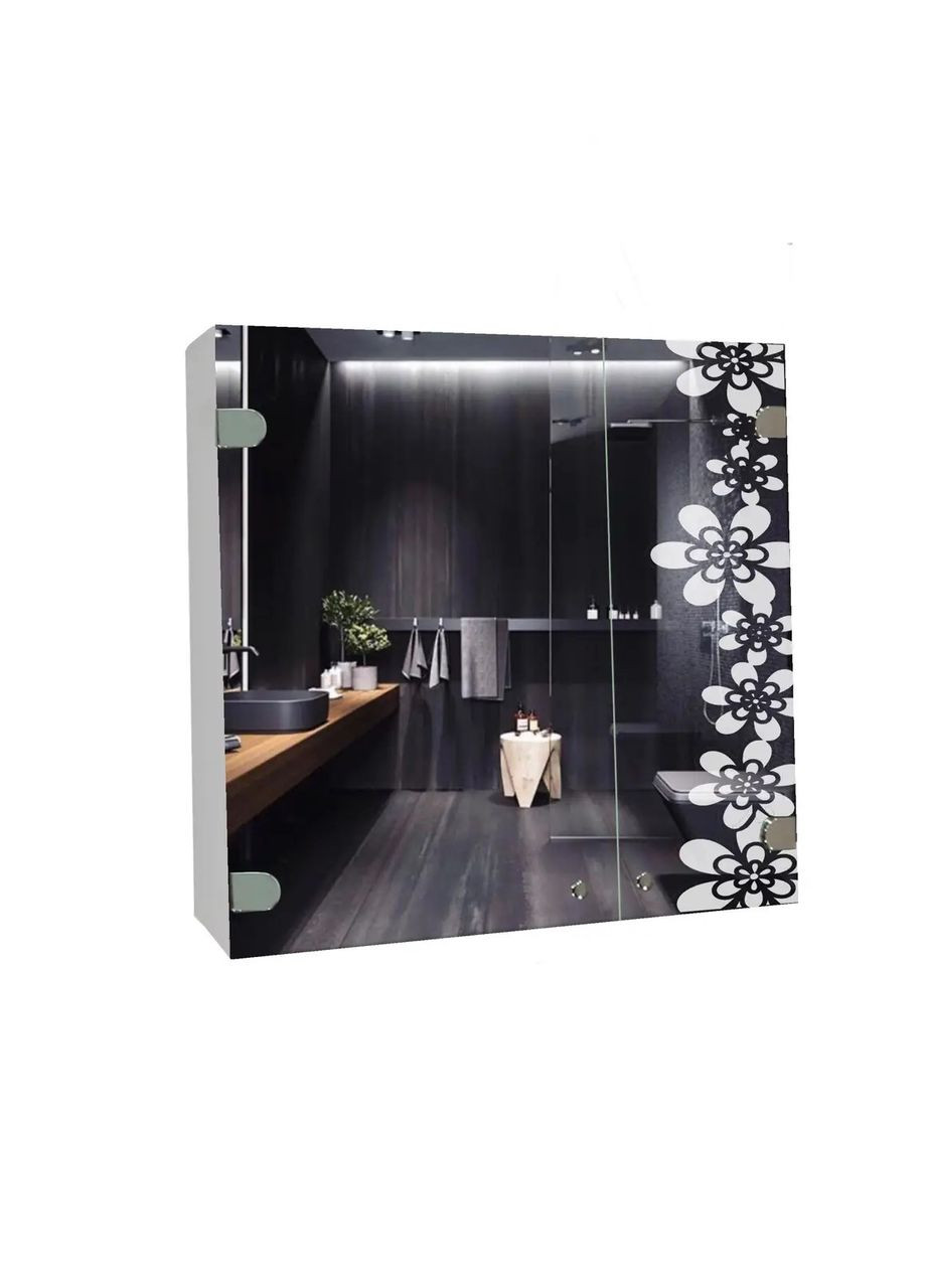 Зеркальный шкаф 530х640х120 ШК837 No Brand (313594793)