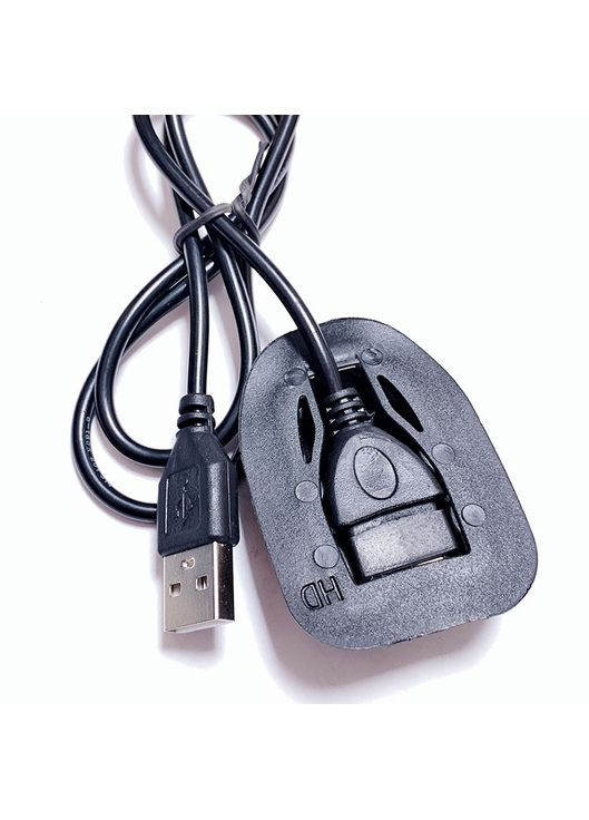 Внешний порт USB A для рюкзака с кабелем AM/AF под зарядку и питание 2A 68см Черный ( код: HP-112102 ) Digital (361049428)