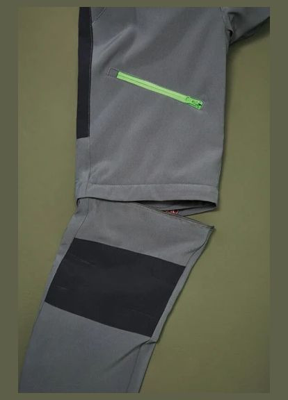 Серые демисезонные брюки ROCKTRAIL