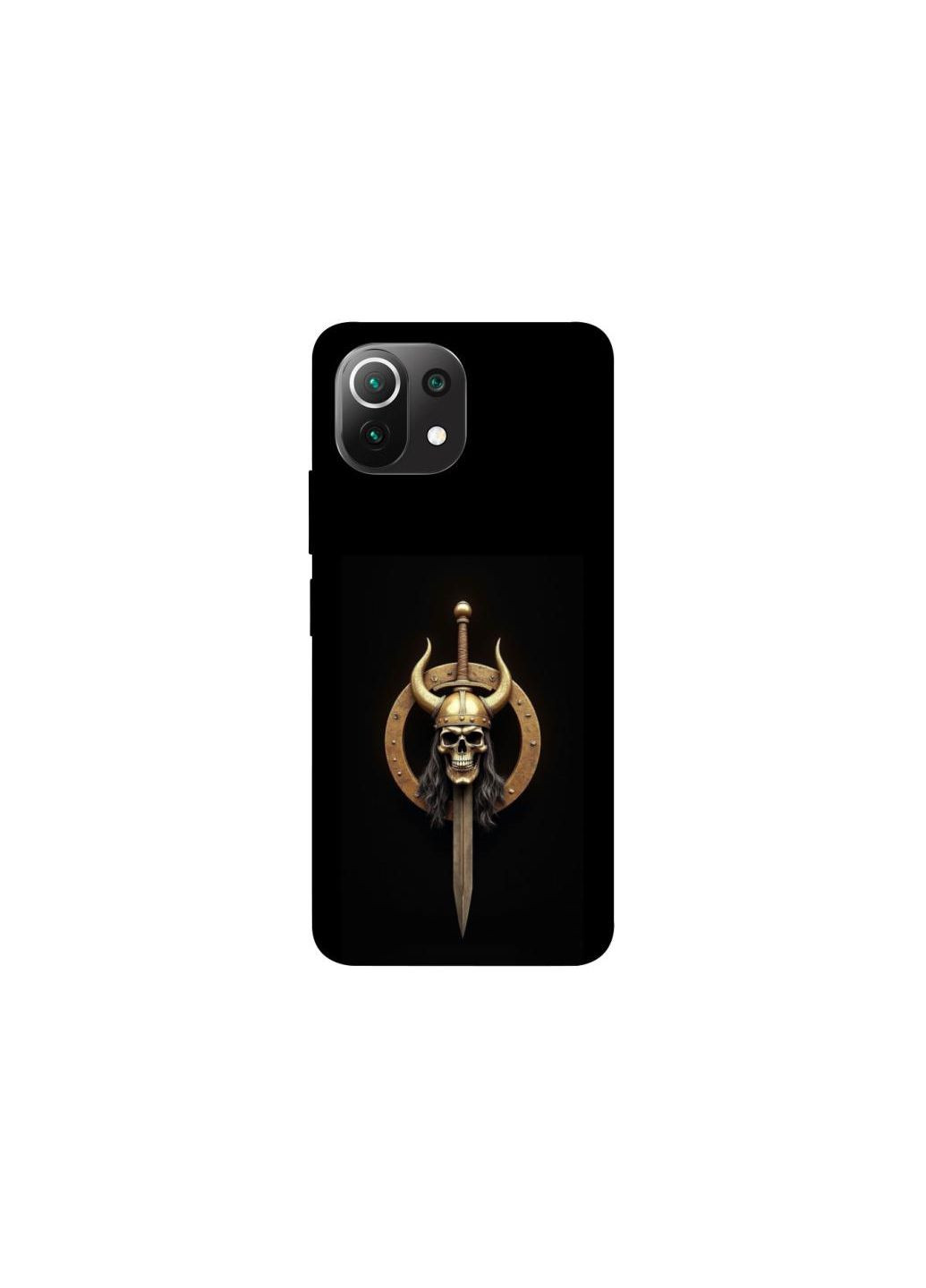 Чохол на Xiaomi Mi 11 Lite Golden Berserker Frontalka (354183715)