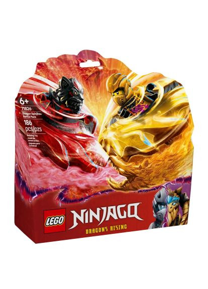 Конструктор Ninjago Боевой набор дракона Спин-джитсу (71826) Lego Ninjago Бойовий набір дракона Спін-джитсу (368562241)