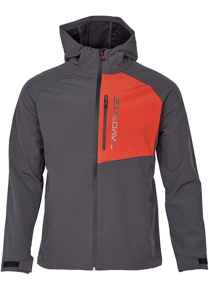 Комбинированная демисезонная куртка mist jacket softshell 5k\1k антрацит Favorite
