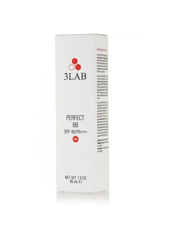 BB-крем PERFECT SPF40 PA+++ 45 мл для шкіри обличчя No01 Light 03 Dark, 686769001313 3Lab (396469619)