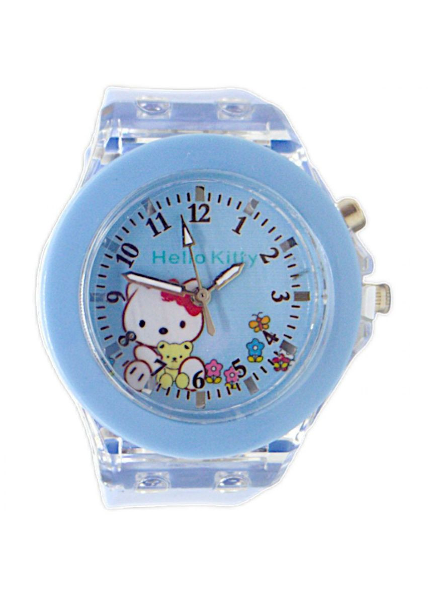 Детские наручные часы, с подсветкой (голубые) MIC (293968706)