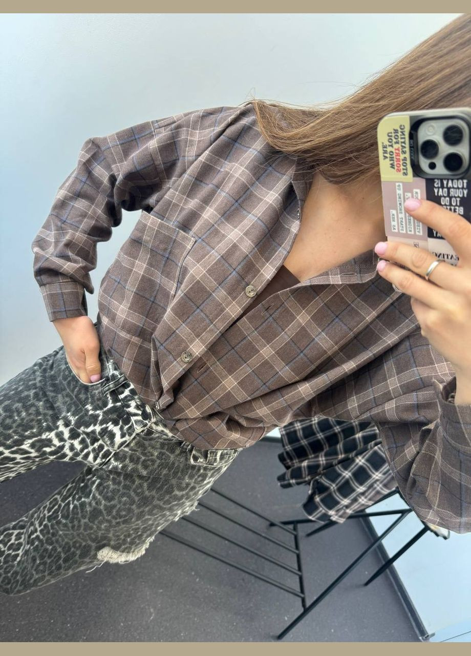 Сорочка картата No Brand (328923434)