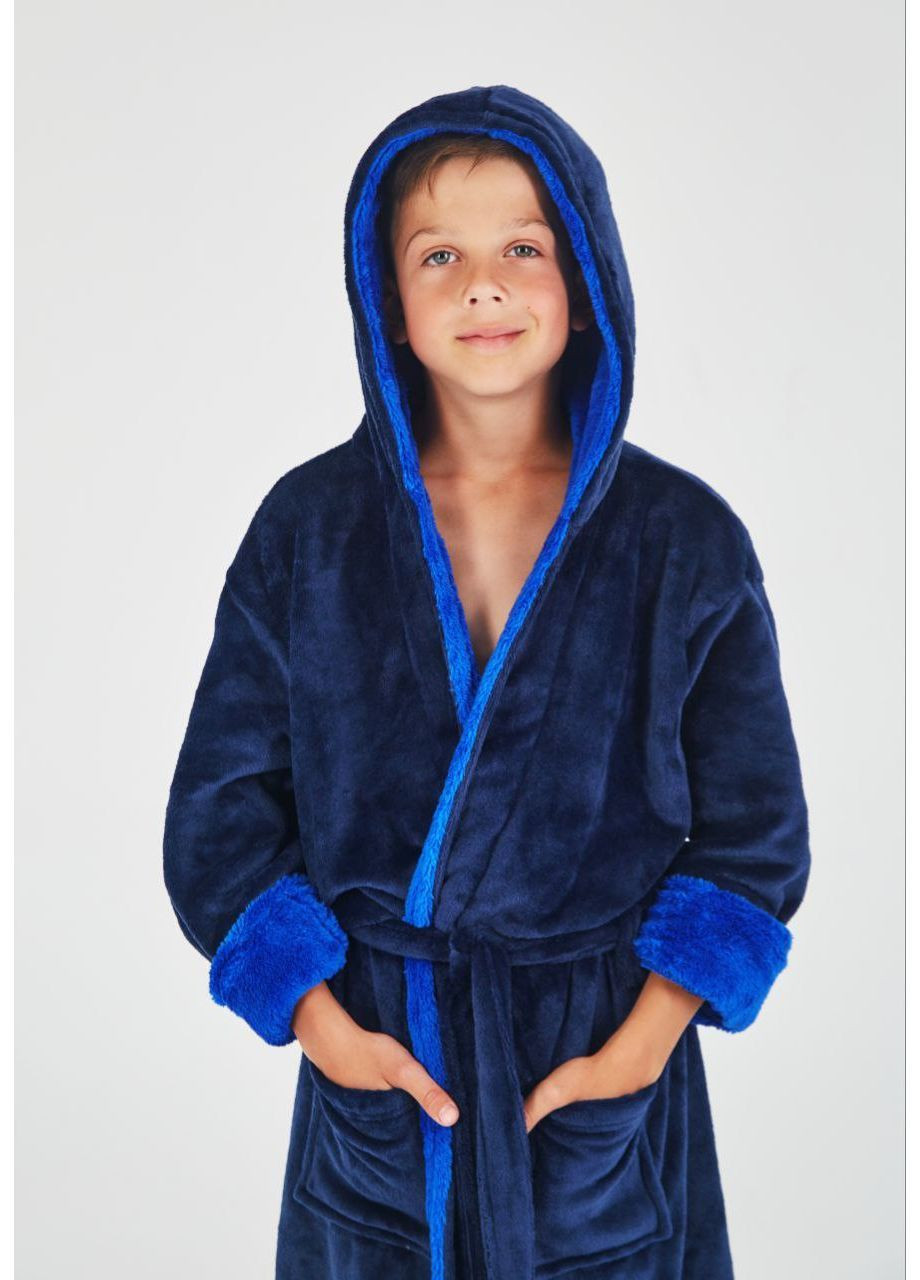 Халат махровий дитячий для хлопчика, теплий No Brand халат (366336869)