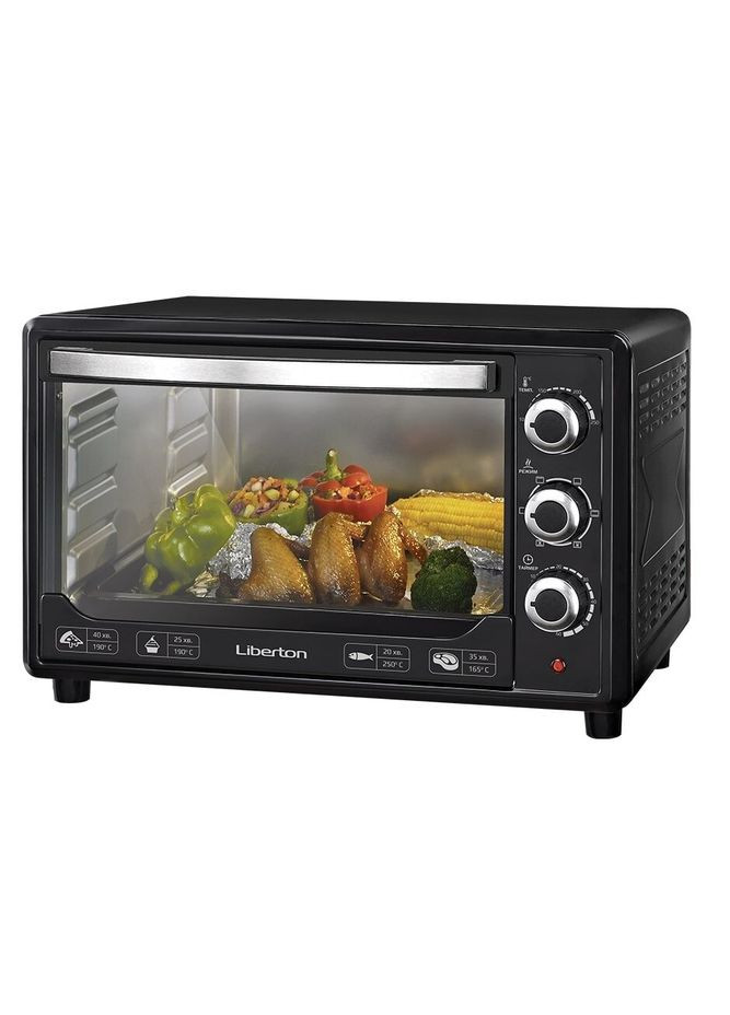 Электродуховка LEO-480 Black Liberton (343274792)