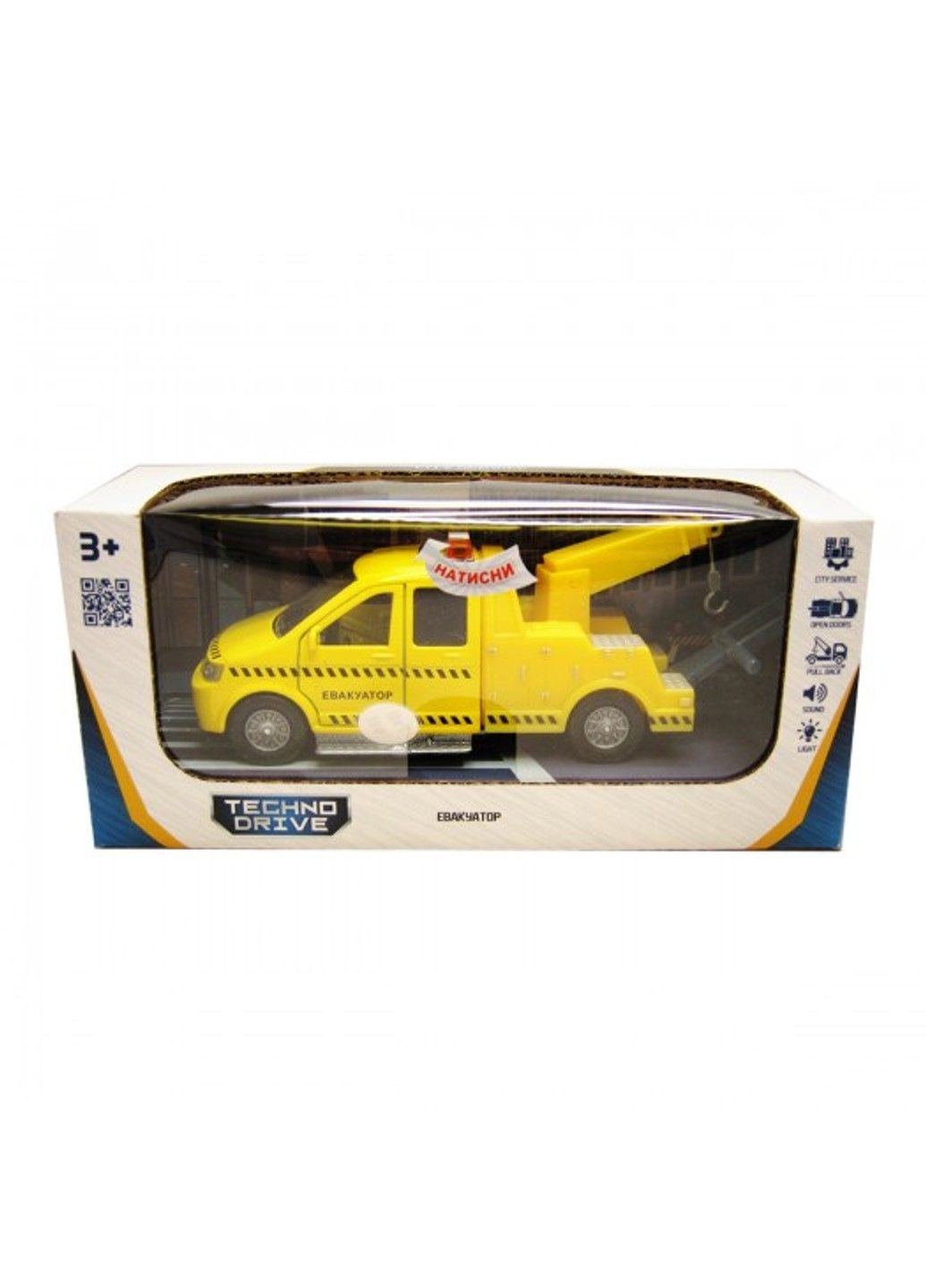 Автомодель – Эвакуатор (свет, звук) TechnoDrive (333708655)