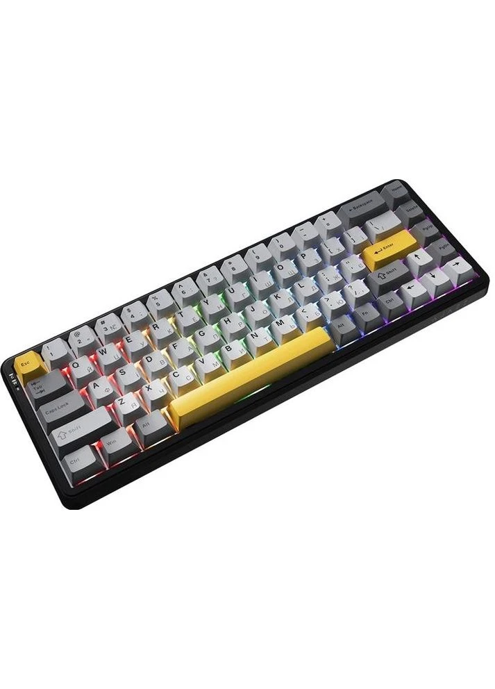 Клавиатура AK680 MAX (8+8K) Magnetic Switch RGB Wireless/Bluetooth/USB Black (AK680-M-BGY-A) Ajazz (390941147)