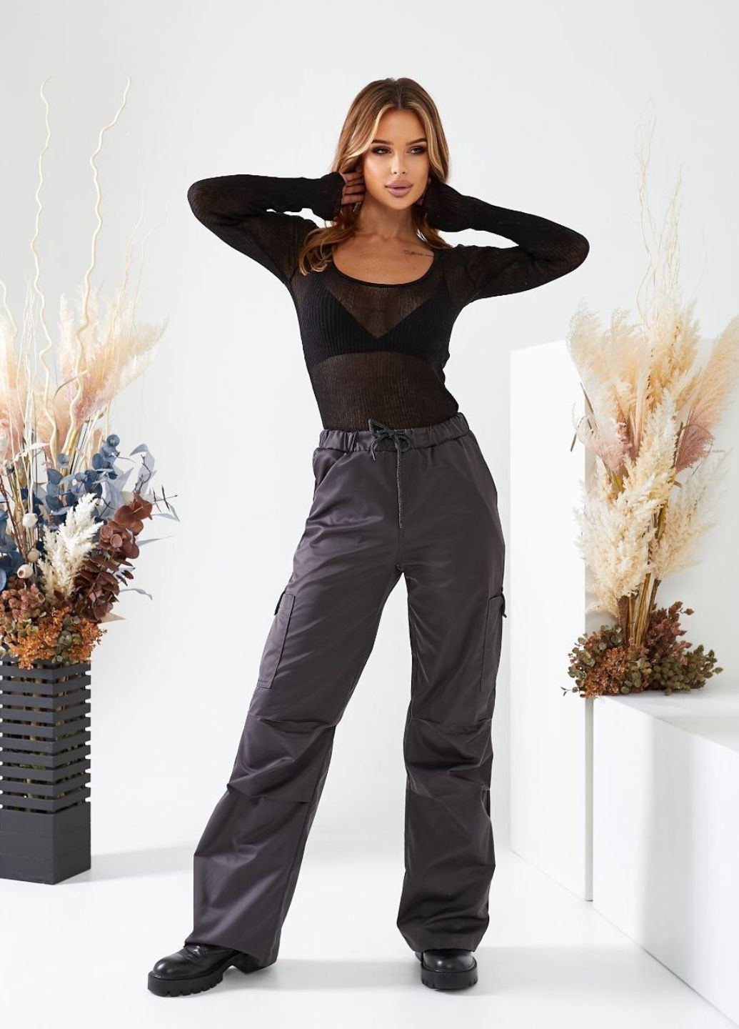 Однотонні штани карго Tik-Tak (322504635)