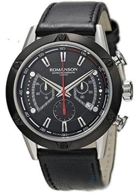 Чоловічі наручні годинники AL3212HMK BK Romanson (330821071)