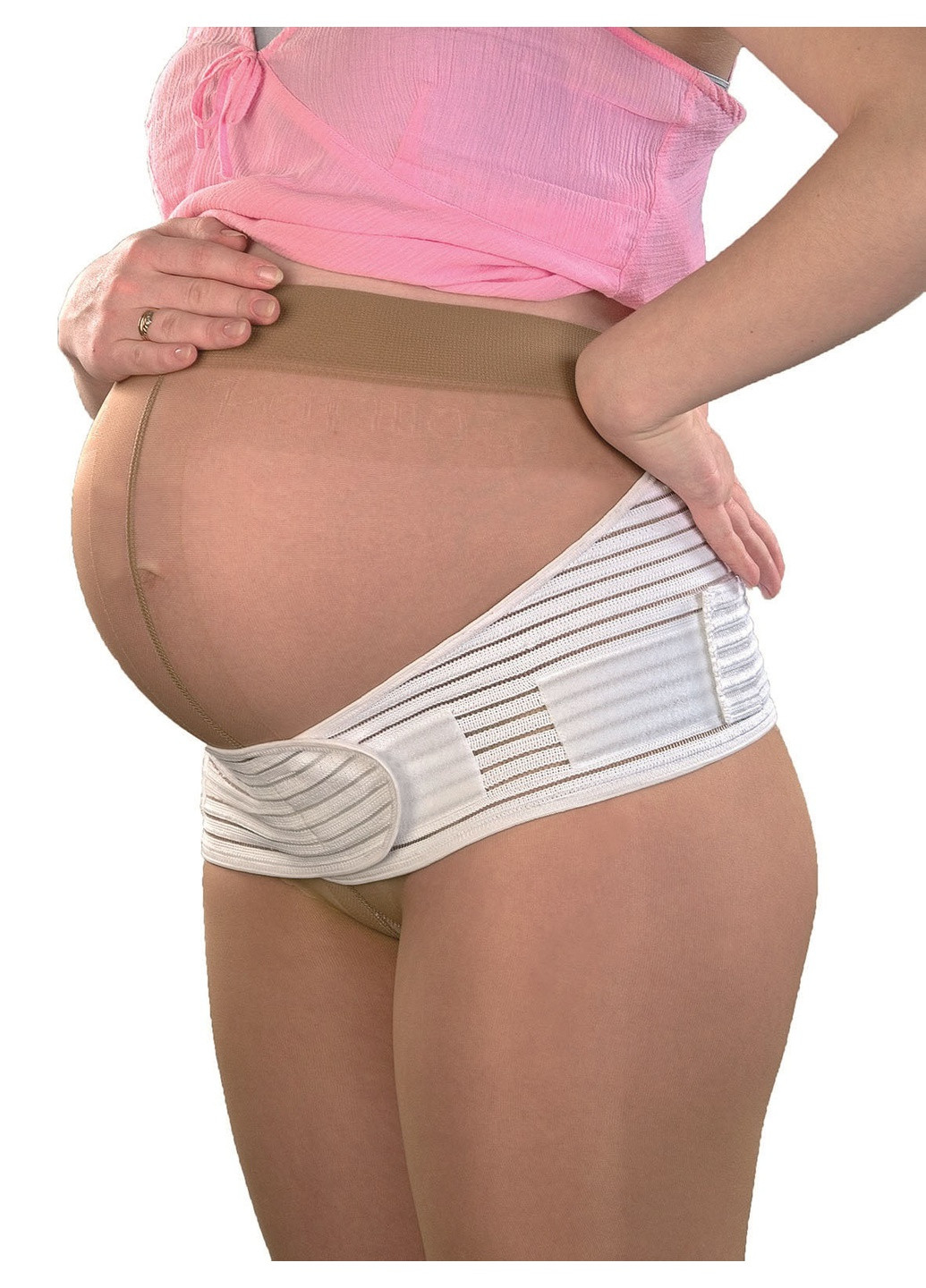 Пояс бандаж для вагітних допологовий і післяпологовий АЕРО з ребрами жорсткості еластичний утягуючий корсет універсальний ВIТАЛ Віталі (264296611)