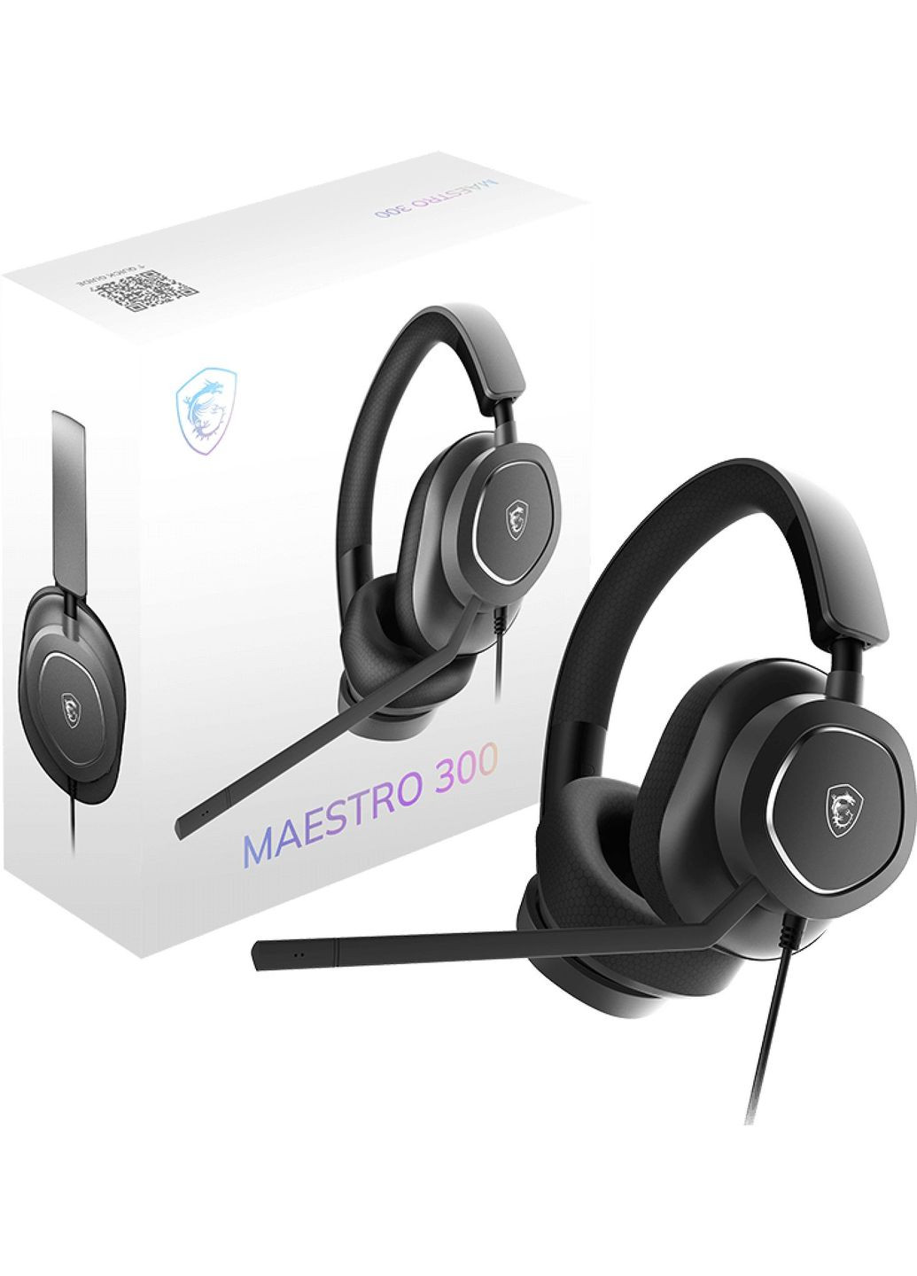 Гарнитура игровая, MAESTRO 300, USB-С, 1.5м, MSI (342397795)