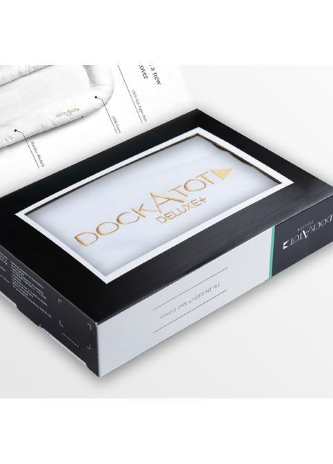 Змінний чохол для матраца-кокона Deluxe+, 0-8 міс., Pristine White () Dockatot 20301 (366528947)