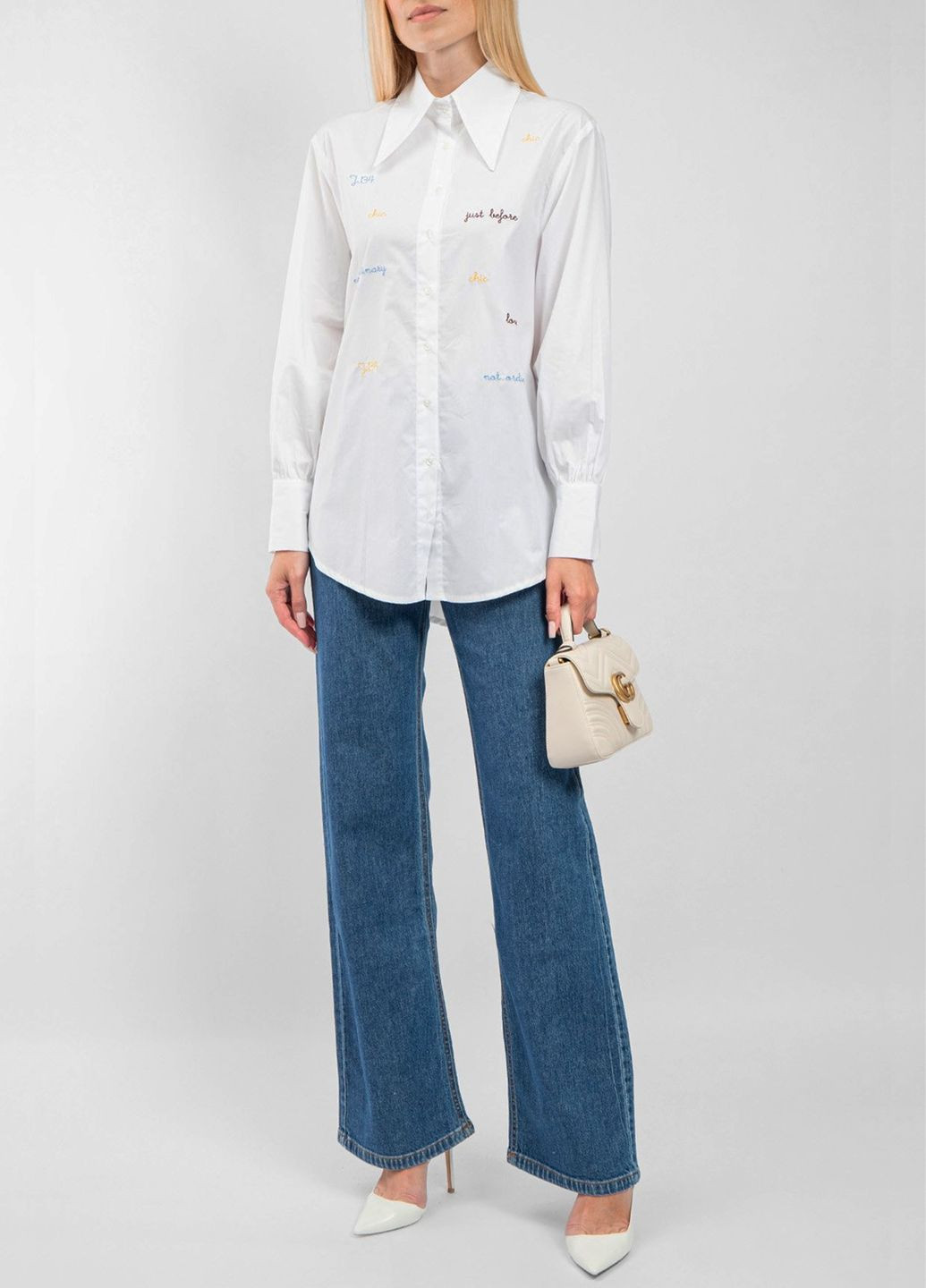 Белая рубашка J.B4 (Just Before)