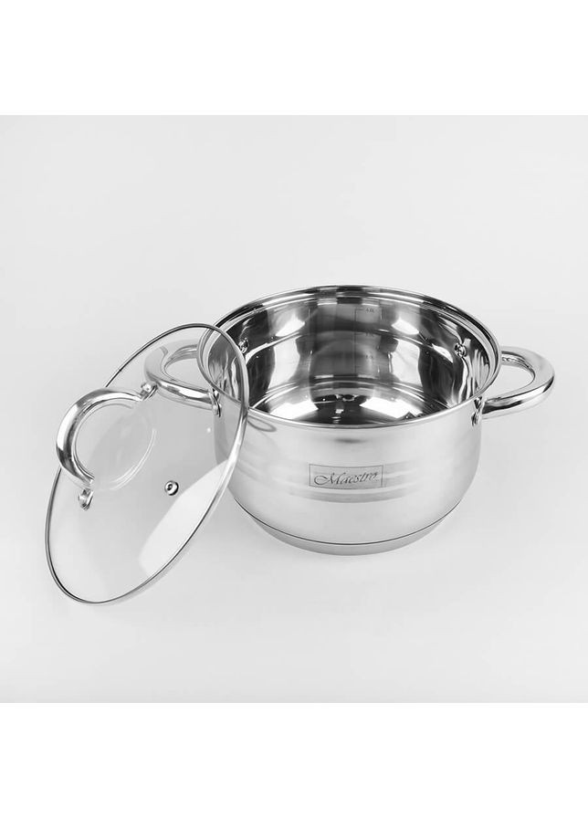 Кастрюля с крышкой MR-3513-22 5,1 л 22 см Maestro (348133258)