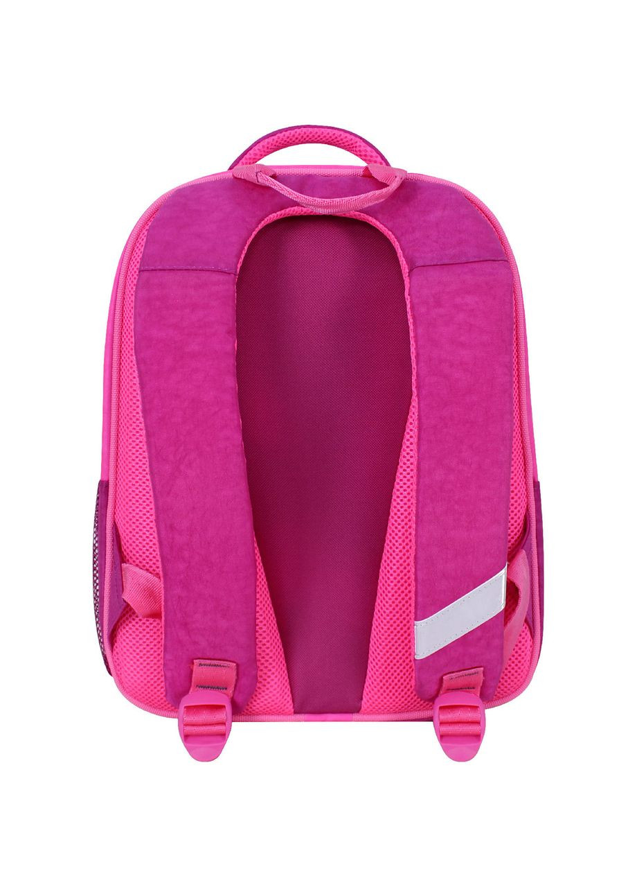 Шкільний рюкзак для дівчинки "Ведмедик" з ортопедичною спинкою Відмінник 20 л 143 малиновий 880 (0058070) Bagland (298570733)
