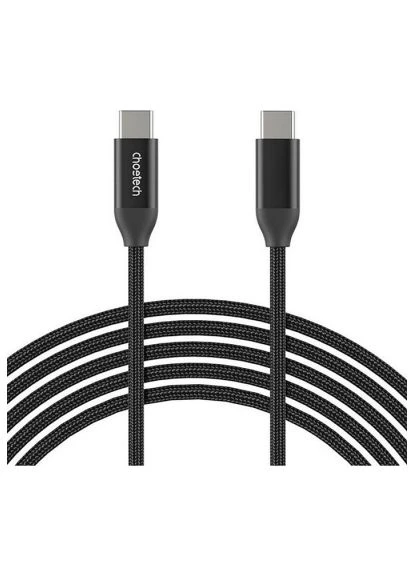 Дата кабель (XCC-1015) CHOETECH USB-C to USB-C 2.0m USB 2.0 60W (388939029)