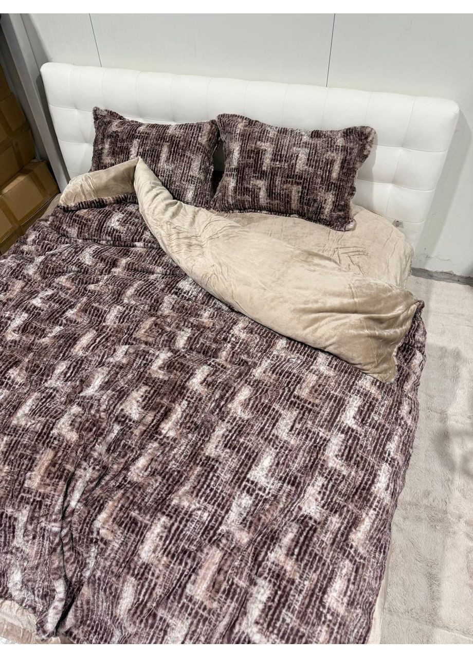 Велюрова постільна білизна двоспальна Vishnya (365715697)