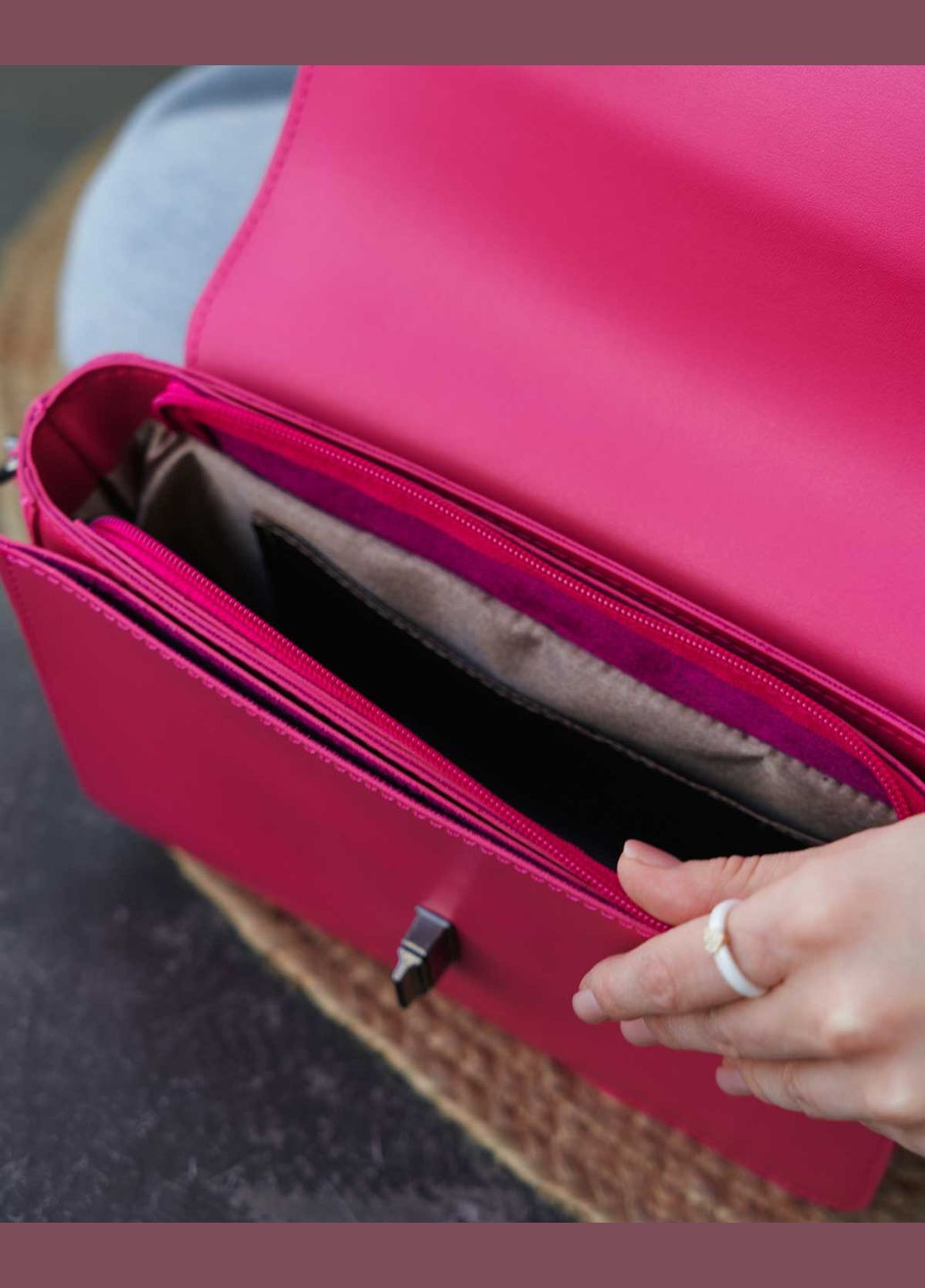 Стильная женская сумочка белая Регина (stilxna-zhnocha-sumochka-regna) WeLassie (342199405)