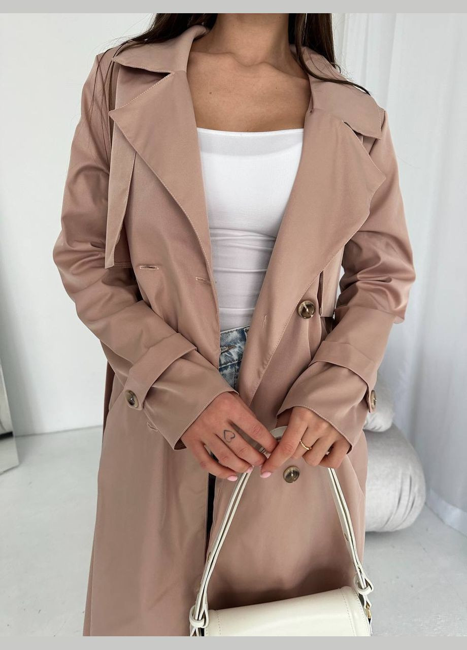 Женский тренч Україна тренчкот на пуговицах всесезон (326990215)