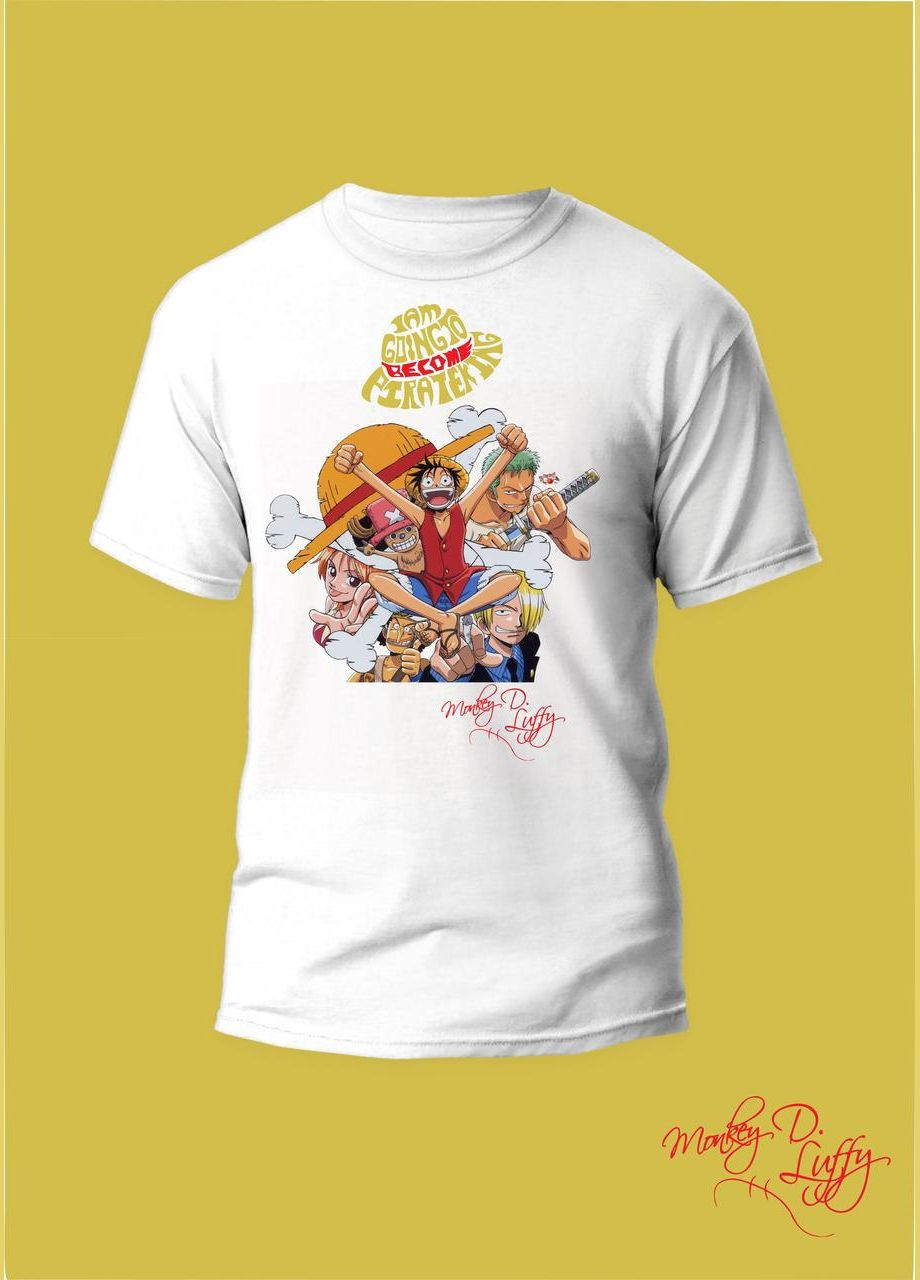 Футболка YOUstyle I'm Gonna Be King Of The Pirates! (One Piece) 1069 1068 Gildan (279540508)