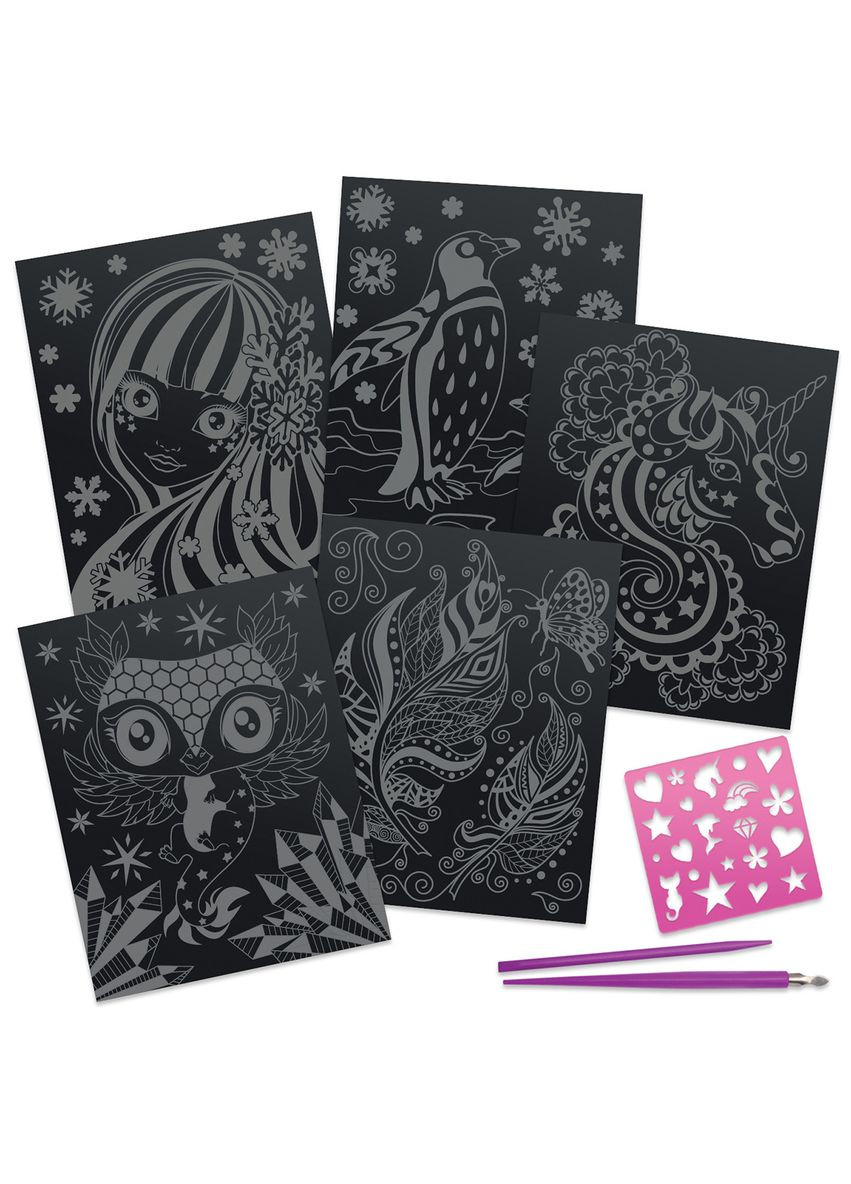 Набір для творчості — Гратаж: Зоряні гравюри Nebulous Stars (342752368)