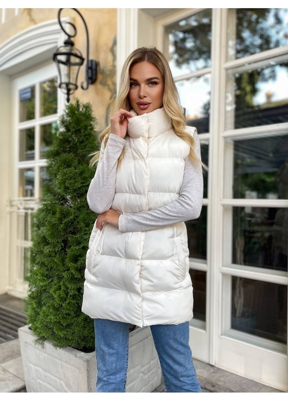 Жилетка жіноча об’ємна з аеропухом (Заміри в описі) Vione (368709018)