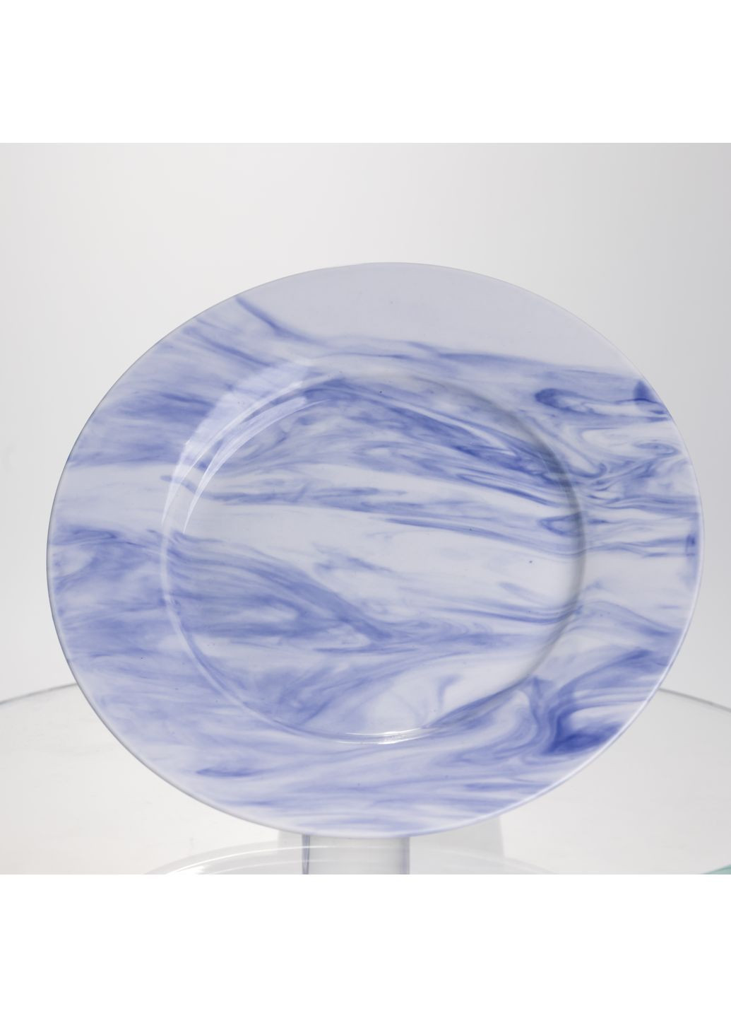 Столовий сервіз із порцеляни Marble Clara 24 предмети на 6 персон Yiwu MD-24-3B No Brand (366830641)