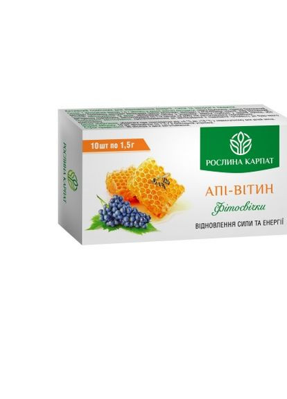 ФИТОСВЕЧИ АПИ - ВИТИН 10 ШТ Рослина Карпат (282940714)