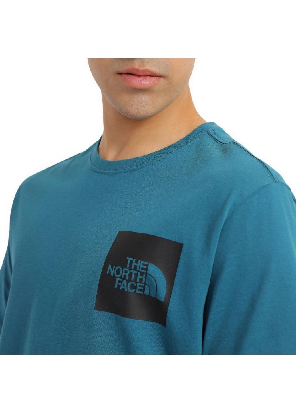 Синяя футболка s/s fine tee nf00ceq5efs1 The North Face