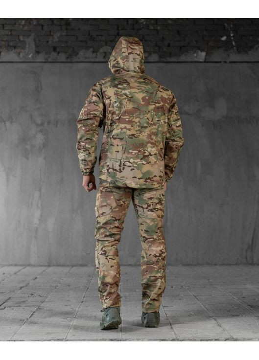 Армійський чоловічий демісезонний костюм SoftShell мультикам No Brand
