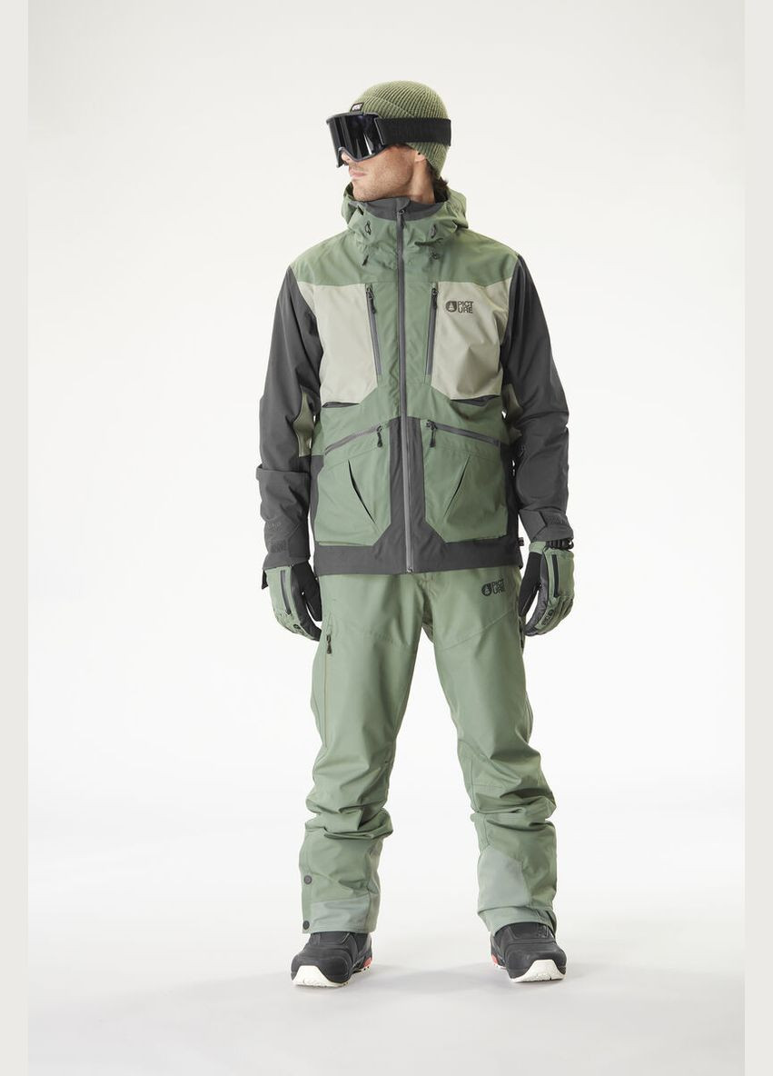 Куртка мужская Naikoon 2024 Серый-Зеленый Picture Organic (278273694)