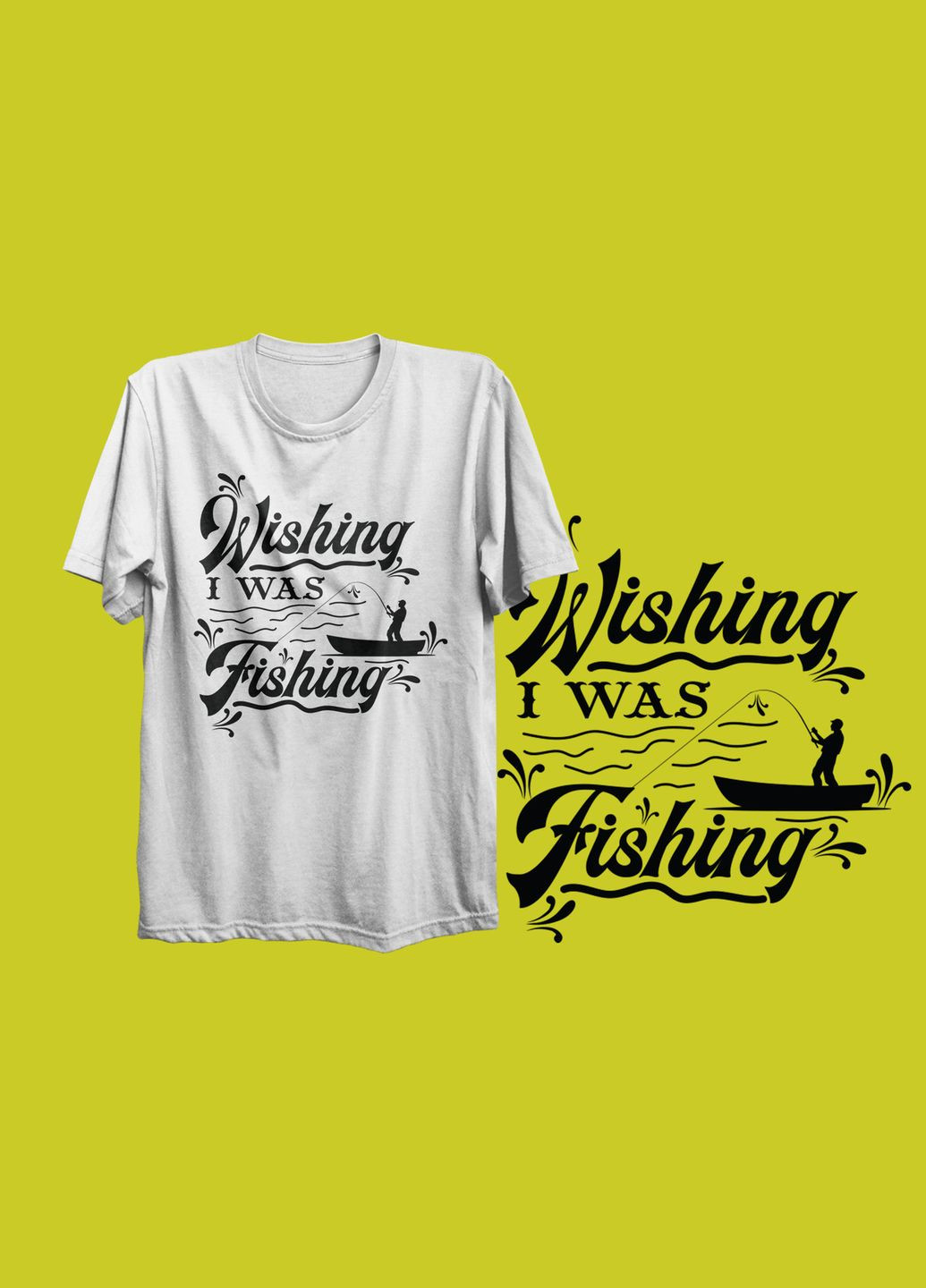 Футболка YOUstyle Fishing 0764 Gildan (279540631)