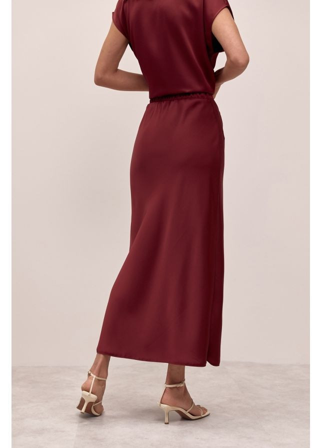 Спідниця шовк-сатин 3012 Чорний Triko Bakh (368650900)