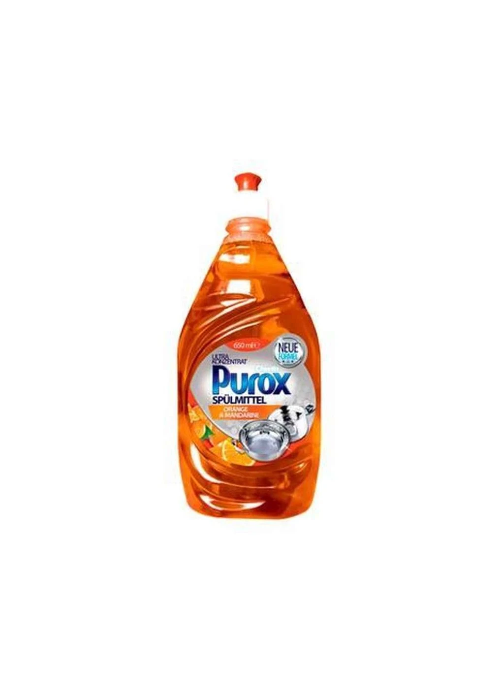Засіб-концентрат для миття посуду 650мл Оrangemandarine ТМ PUROX No Brand (388660222)