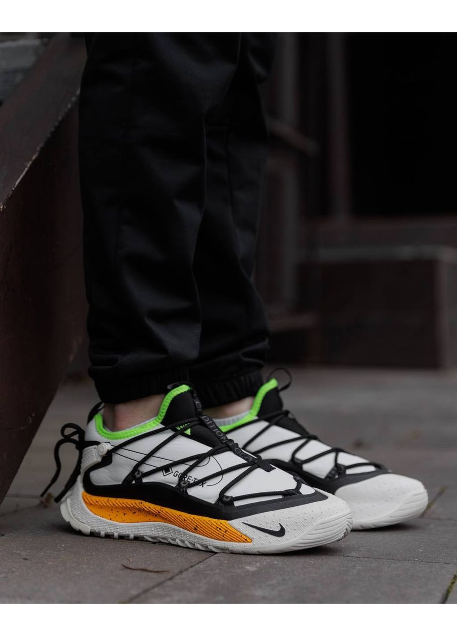 Комбіновані всесезон nike acg terra antarktik low gore-tex white black yellow (копія) No Brand