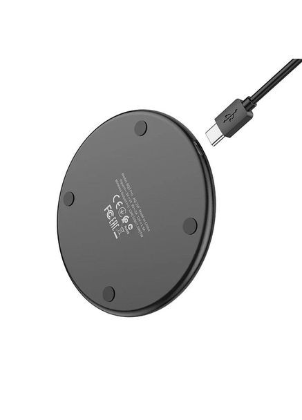 Беспроводное зарядное устройство HOCO CW6 Pro Easy 15W беспроводная зарядка черная беспроводная зарядка Borofone (353497582)