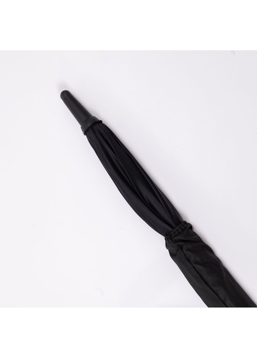 Чёрный зонт-трость полуавтомат складной 141 см с чехлом yiwu hp-23-17 (364684954)