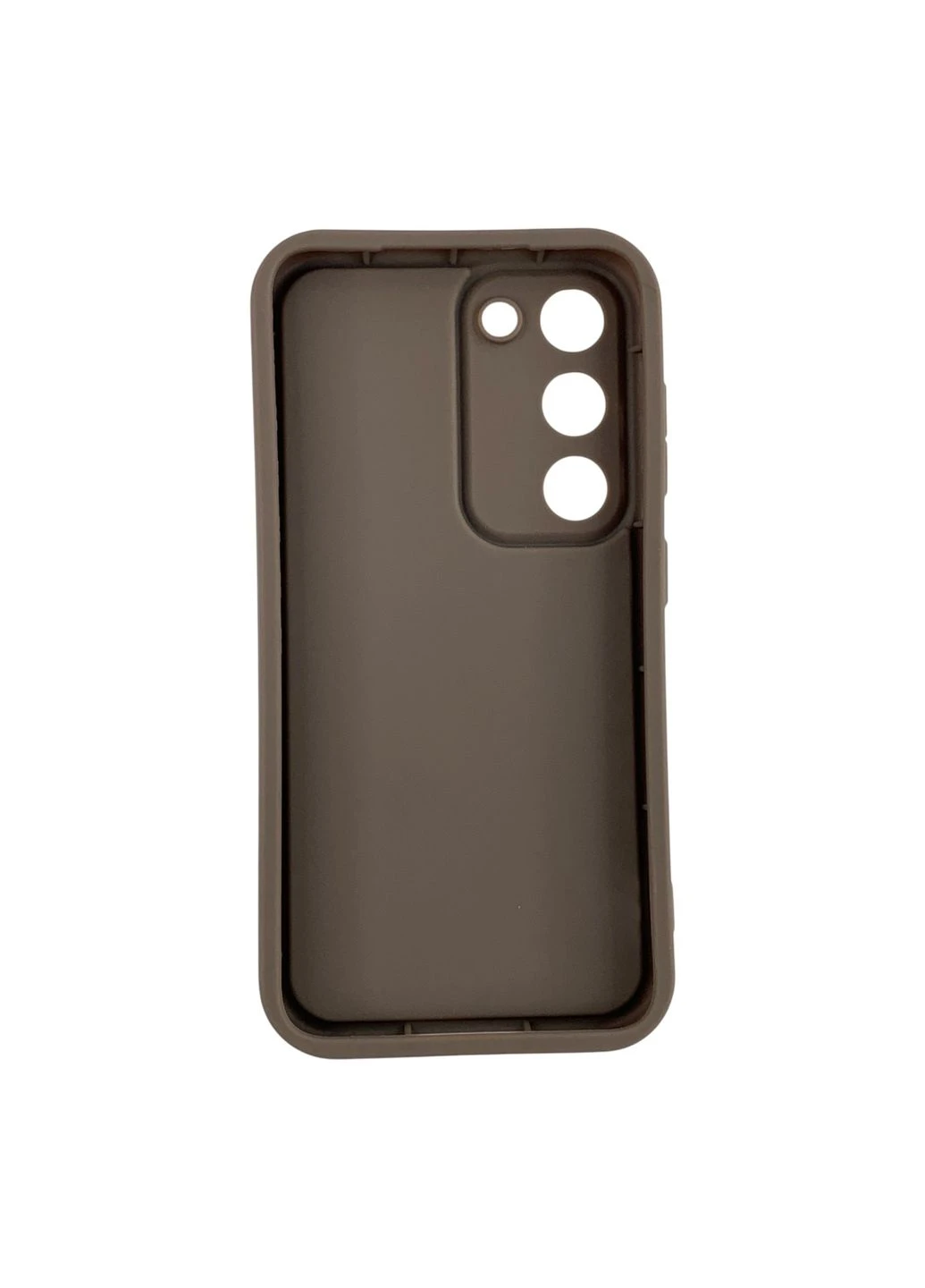 Чохол силіконовий Soft Touch для Galaxy S23 коричневий (Повний захист камери) Samsung (394049411)