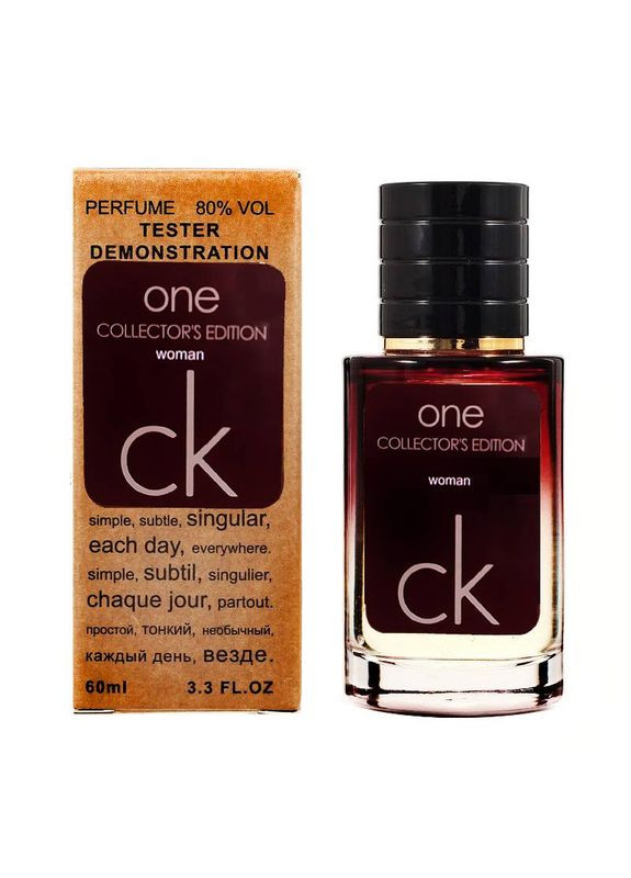 Унисекс парфюм цитрусовый CK One Collector's Edition 60 ml No Brand (331901415)