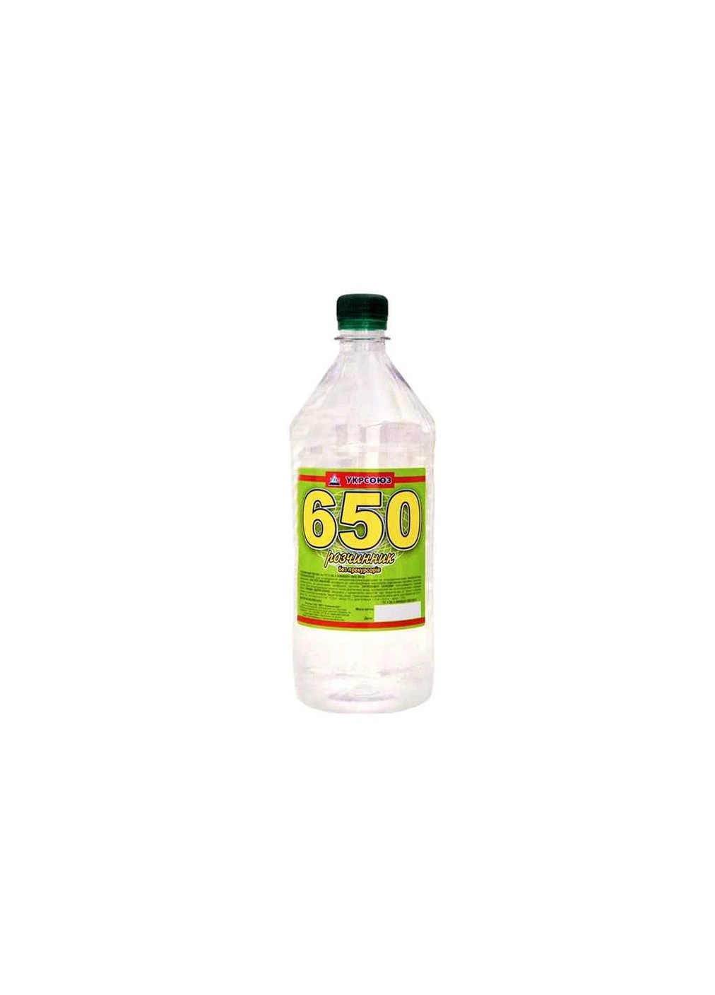 Растворитель 650 1л 0,75кг б/п УкрСоюз (362716086)