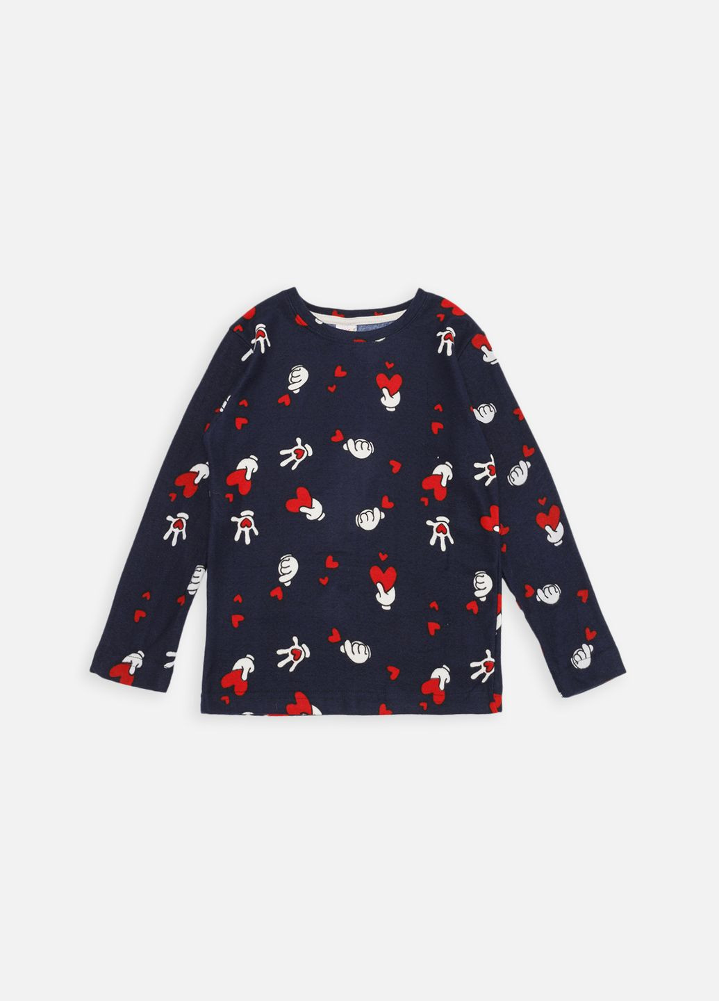 Темно-синяя зимняя пижама для девочки цвет темно-синий cb-00258252 MINI NIGHT