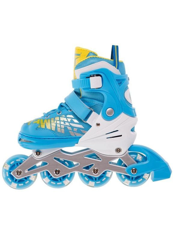 Роликовые коньки раздвижные детские с защитой и шлемом в комплекте SK-168 S Banwei (342111687)