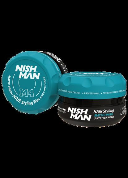 Паста матовая для укладки волос экстра сильной фиксации MATTE FINISH М4 30 мл Nishman (323152844)