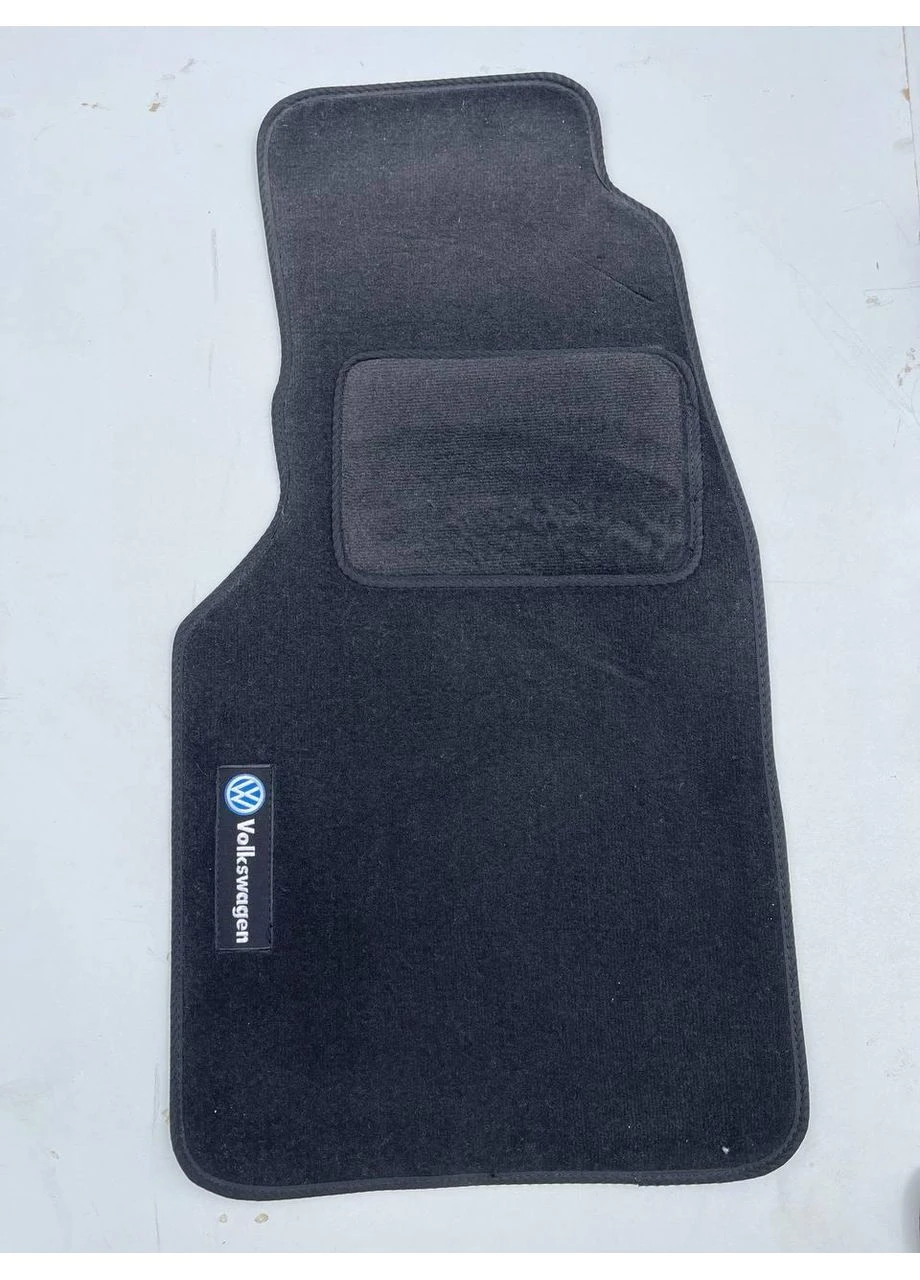 Коврики в салон Volkswagen T4 (1+1) 1996-2003 текстильные ворсовые черные Beltex Transporter (398183035)