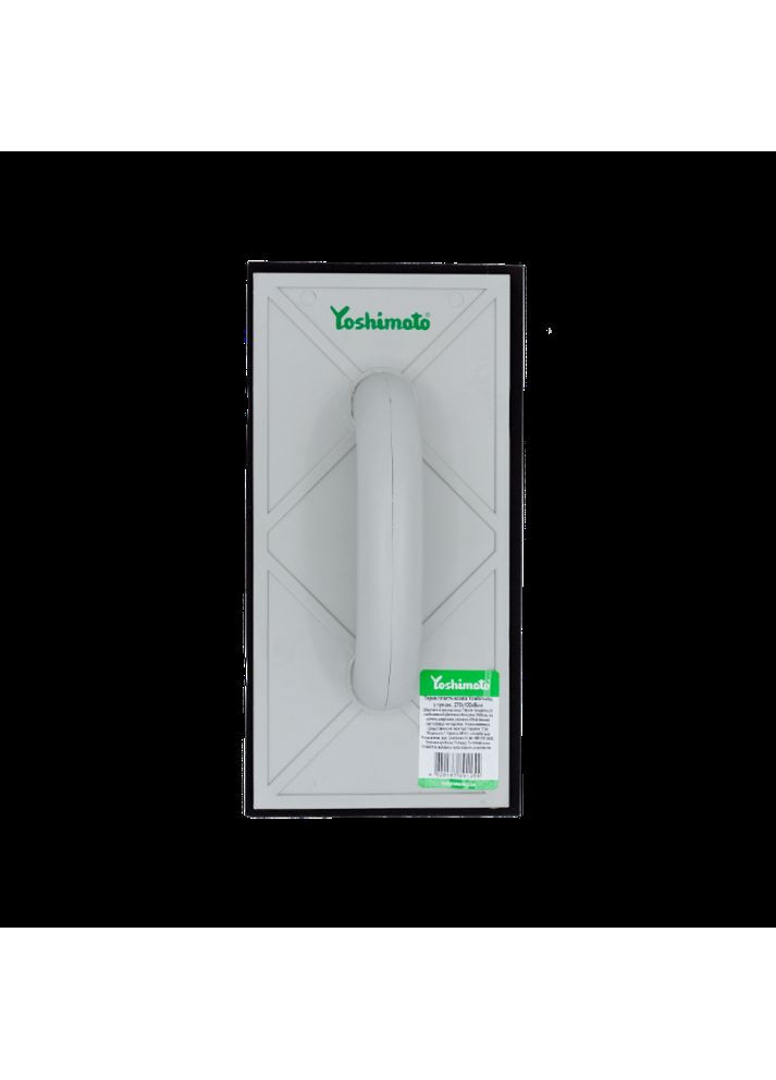 Терка пластмассовая, с резиной, 270х130х8мм Yoshimoto (365060463)